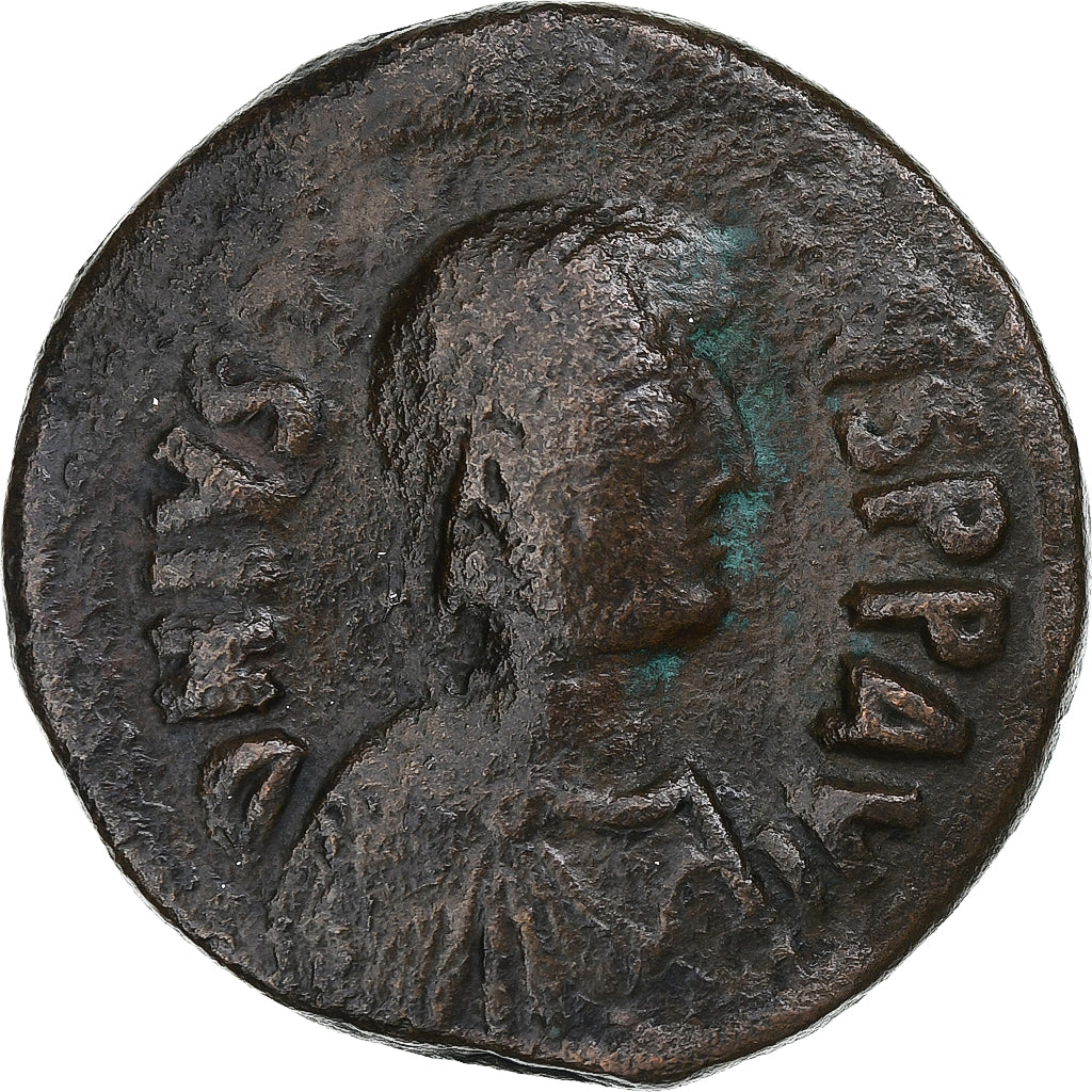 Justin I, 
  
  Follis, 
  
  518-527