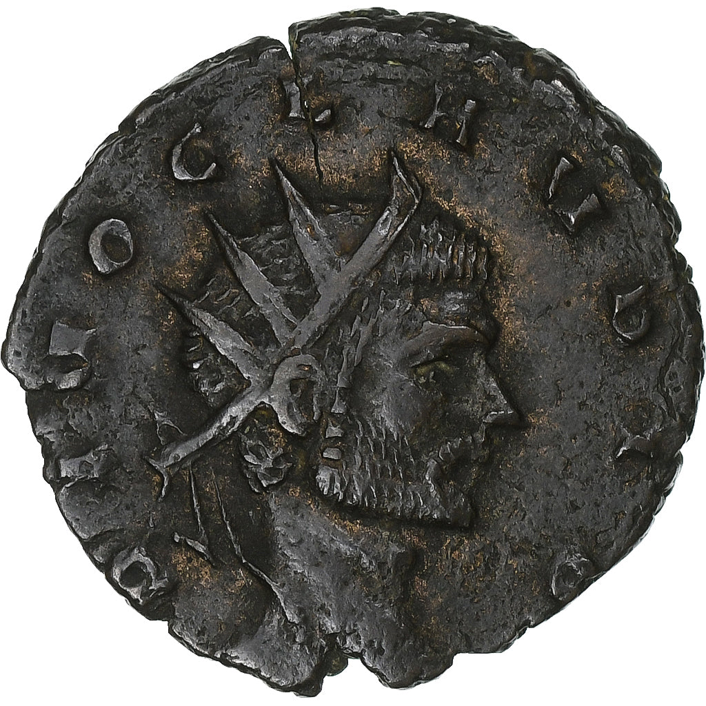 Divus Klaudiusz II Gothicus, 
  
  Antoninian, 
  
  270-271