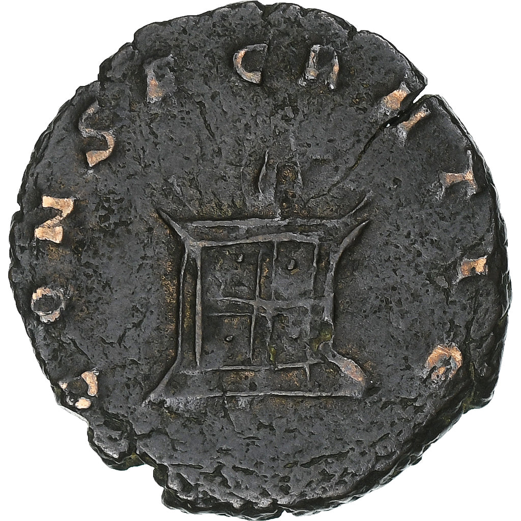 Divus Klaudiusz II Gothicus, 
  
  Antoninian, 
  
  270-271