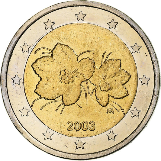 Finlandia, 
  
  2 euro, 
  
  Nachweisen