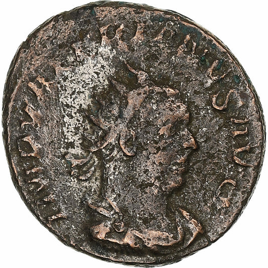 Walerian I, 
  
  Antoninian, 
  
  257