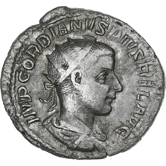 Gordian III, 
  
  Antoninian, 
  
  240