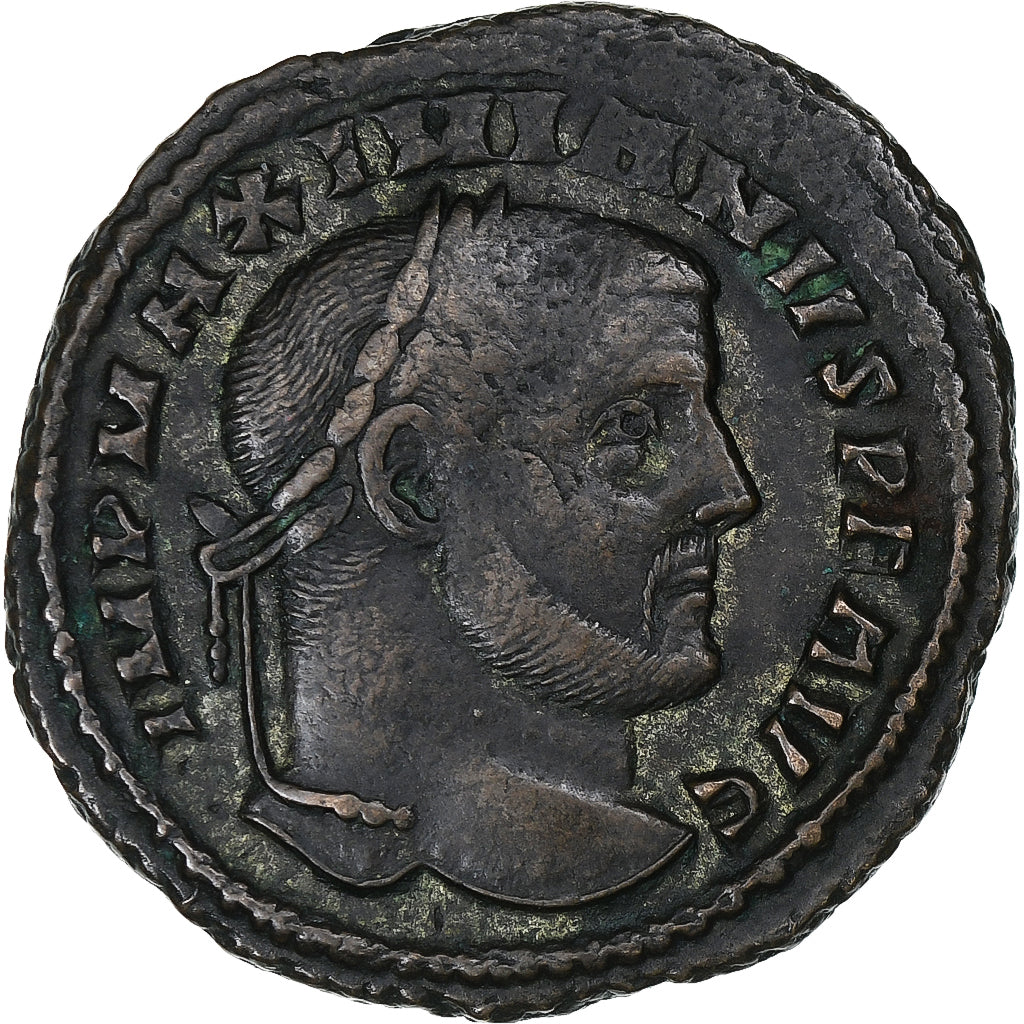 Galeriusz, 
  
  Follis, 
  
  306