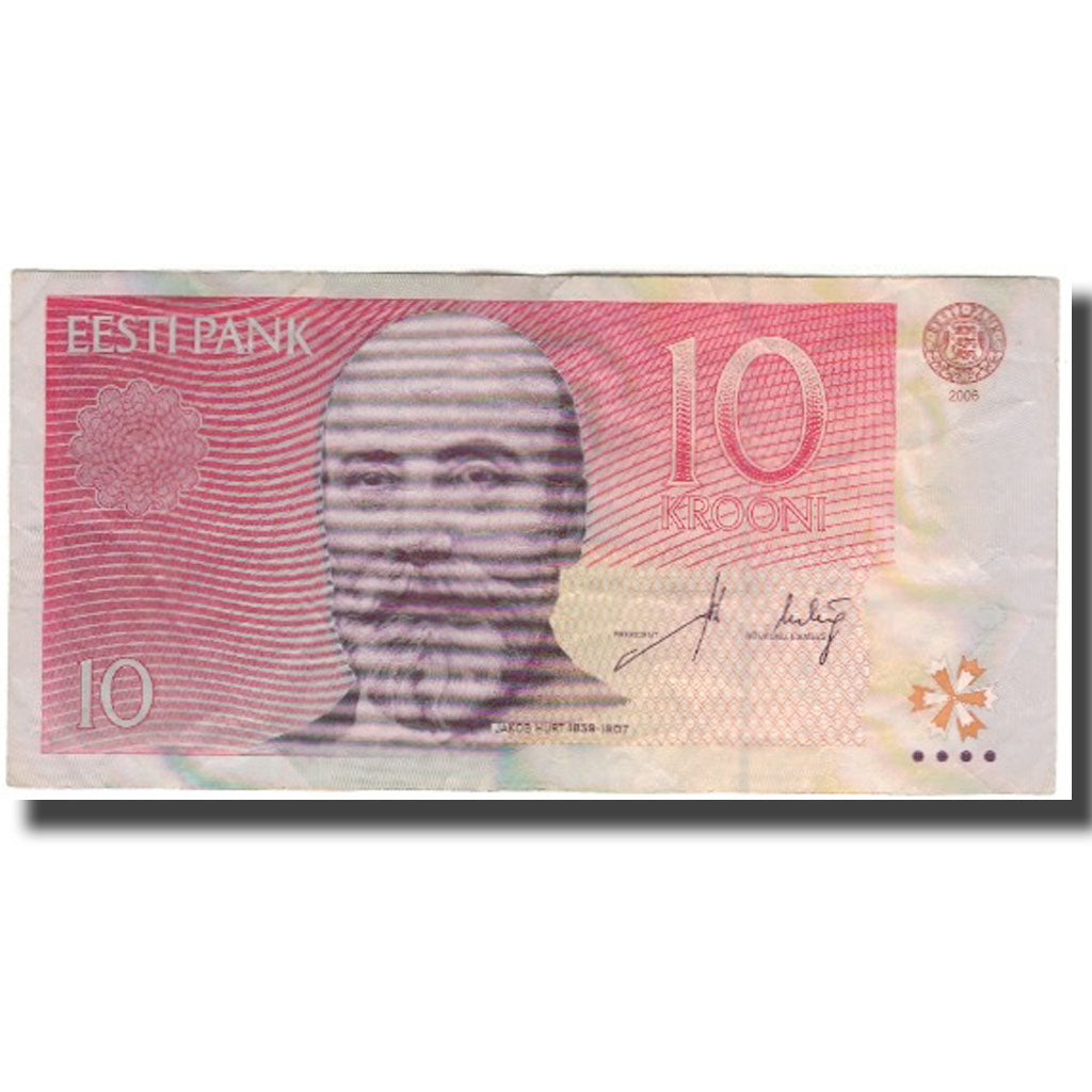 Banknot, 
  
  Estonia, 
  
  10 Koron