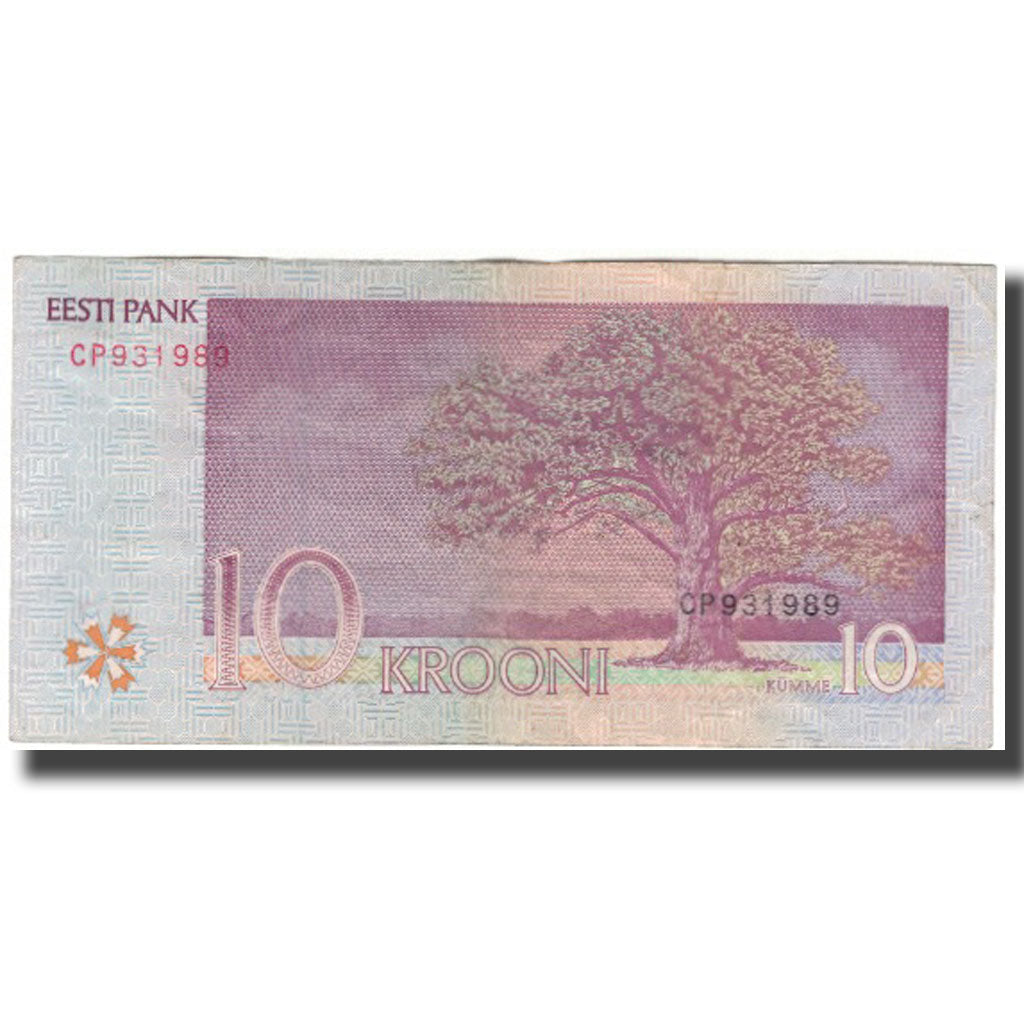 Banknot, 
  
  Estonia, 
  
  10 Koron