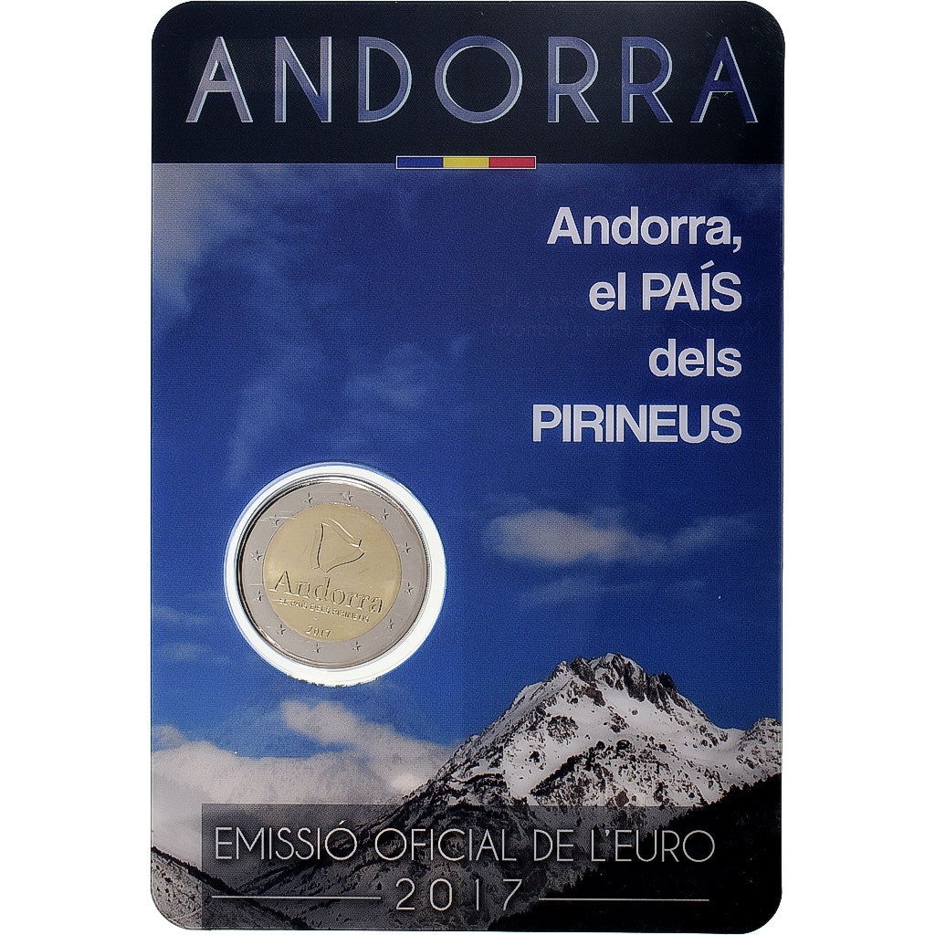 Andora, 
  
  2 euro, 
  
  Pays des Pyrénées