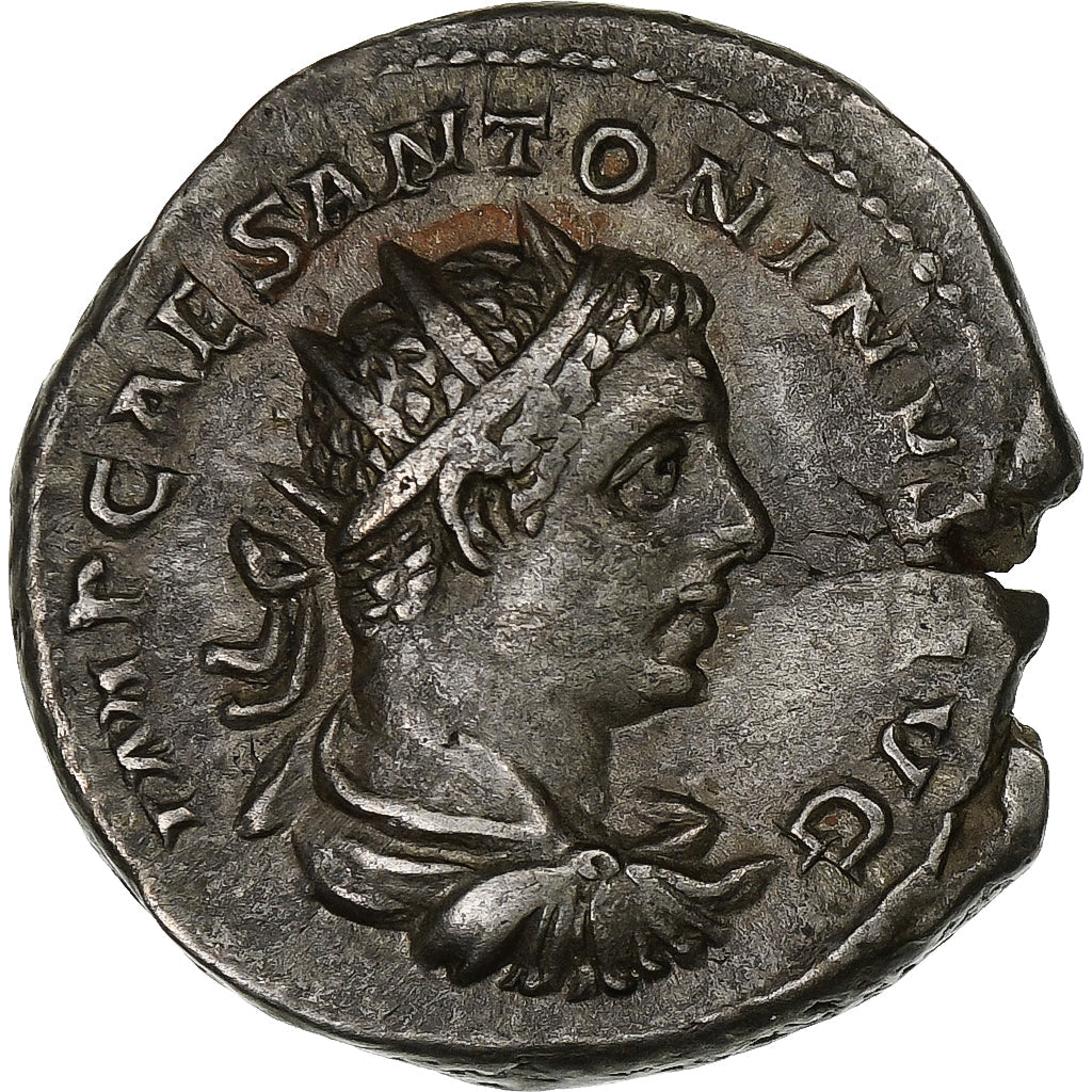 Heliogabal, 
  
  Antoninian, 
  
  219