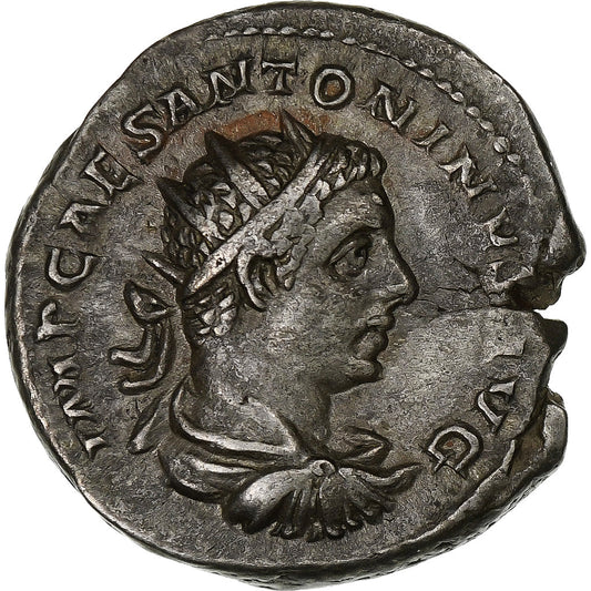 Heliogabal, 
  
  Antoninian, 
  
  219