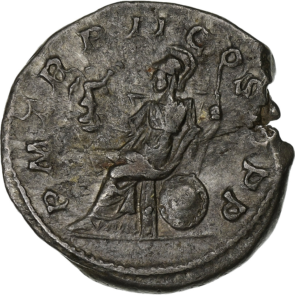 Heliogabal, 
  
  Antoninian, 
  
  219