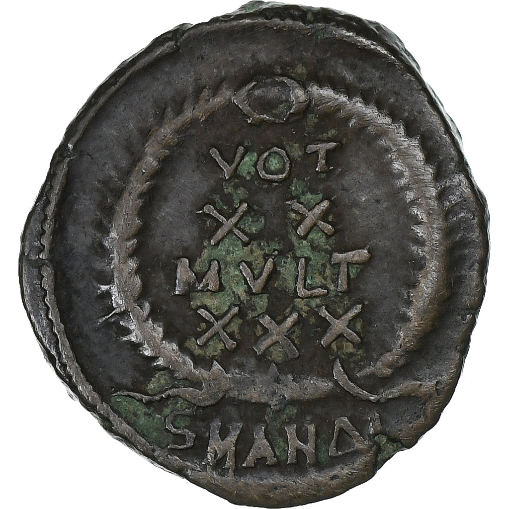 Konstancjusz II, 
  
  Follis, 
  
  347-348