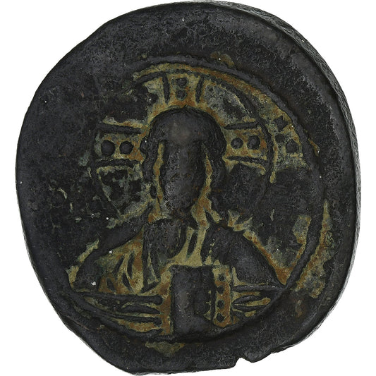 Bazyli II i Konstantyn VIII, 
  
  Follis, 
  
  976-1028