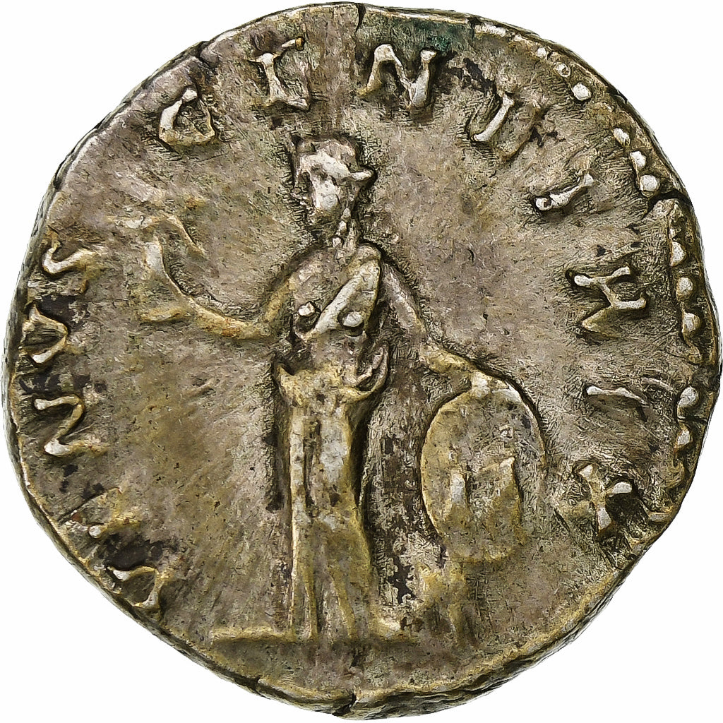 Faustyna II, 
  
  Denar, 
  
  161-176