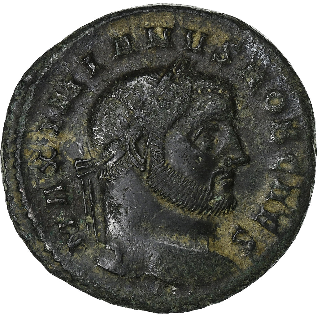 Galeriusz, 
  
  Follis, 
  
  296-297