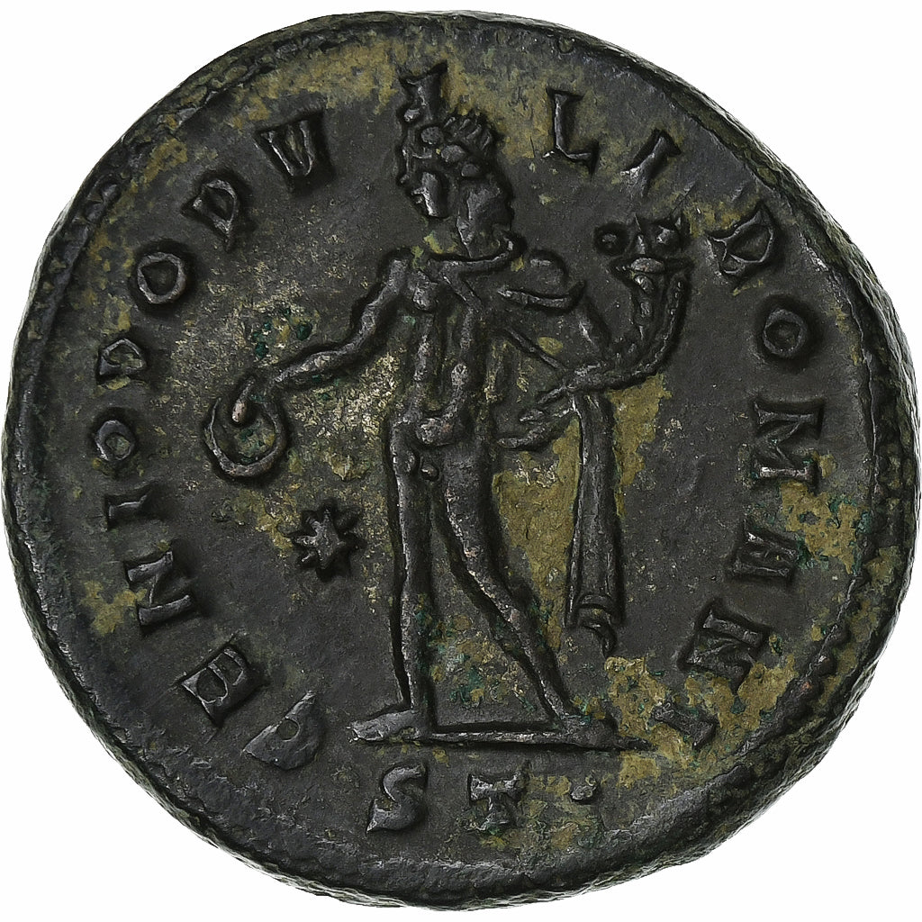 Galeriusz, 
  
  Follis, 
  
  296-297