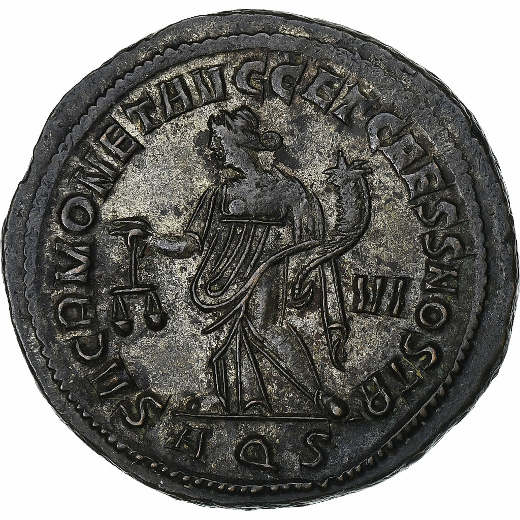 Maksymian, 
  
  Follis, 
  
  302-303