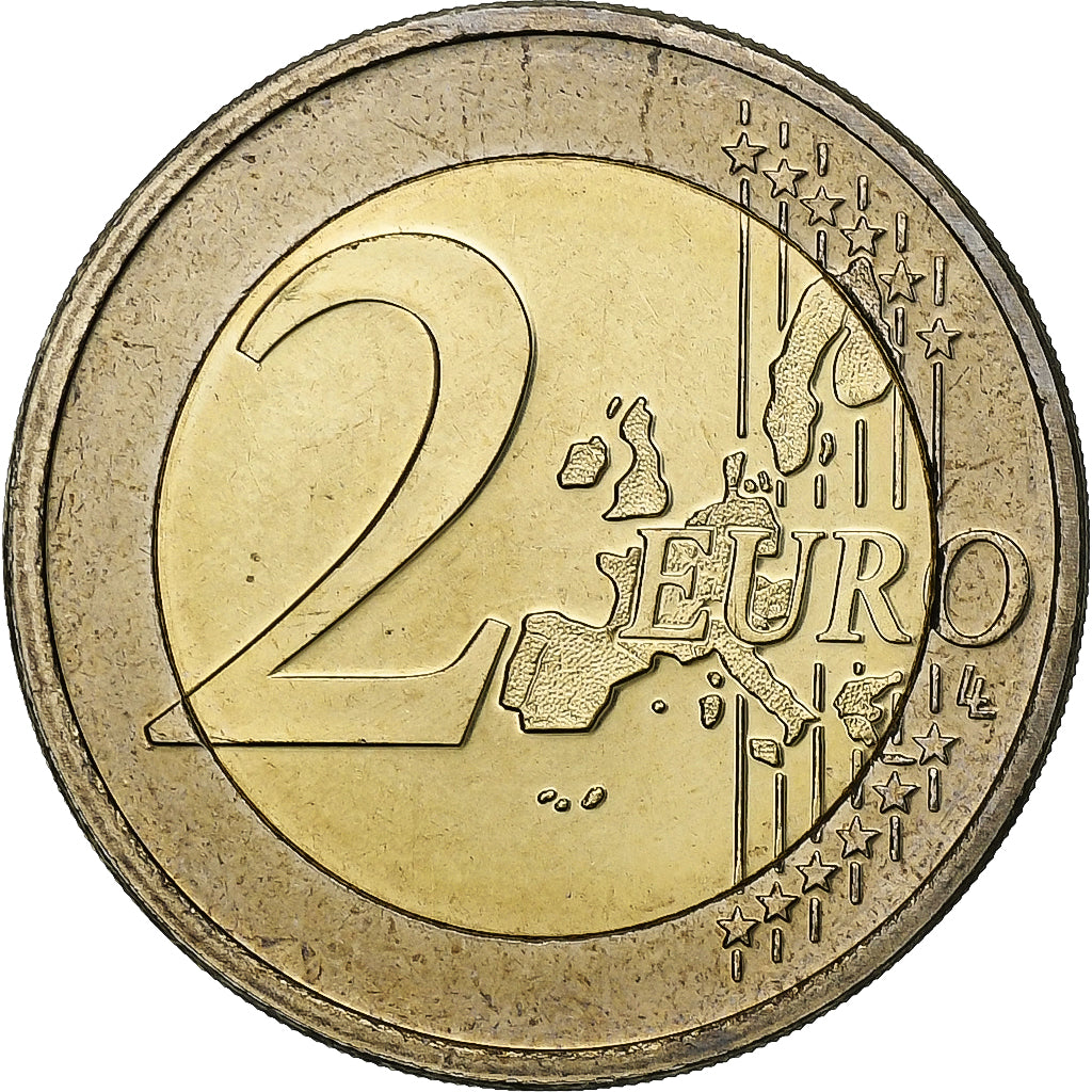 Luksemburg, 
  
  2 euro, 
  
  Henryk I. Monogramm