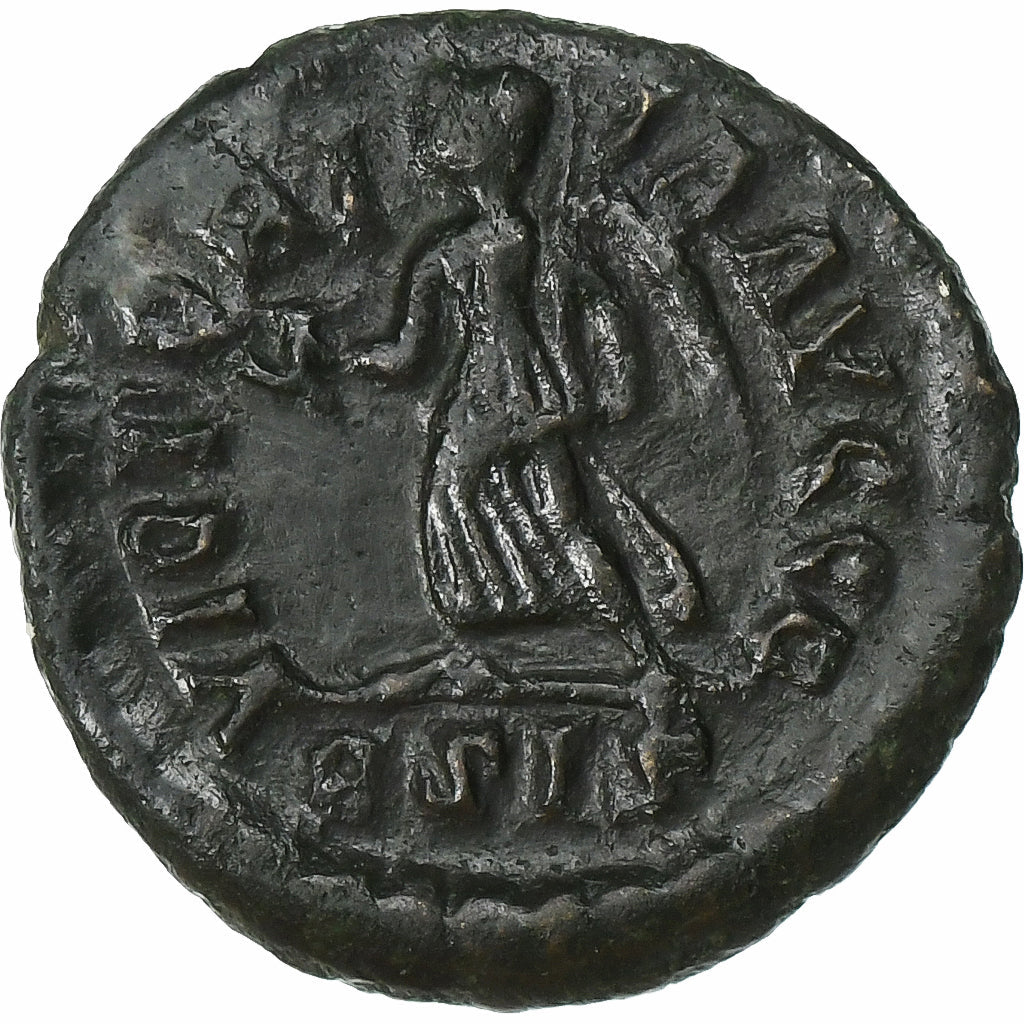 Teodozjusz I, 
  
  Follis, 
  
  384-387