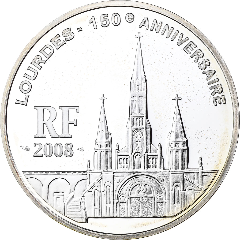 Francja, 
  
  1-1/2 Euro, 
  
  Lourdes