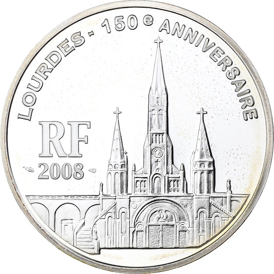 Francja, 
  
  1-1/2 Euro, 
  
  Lourdes