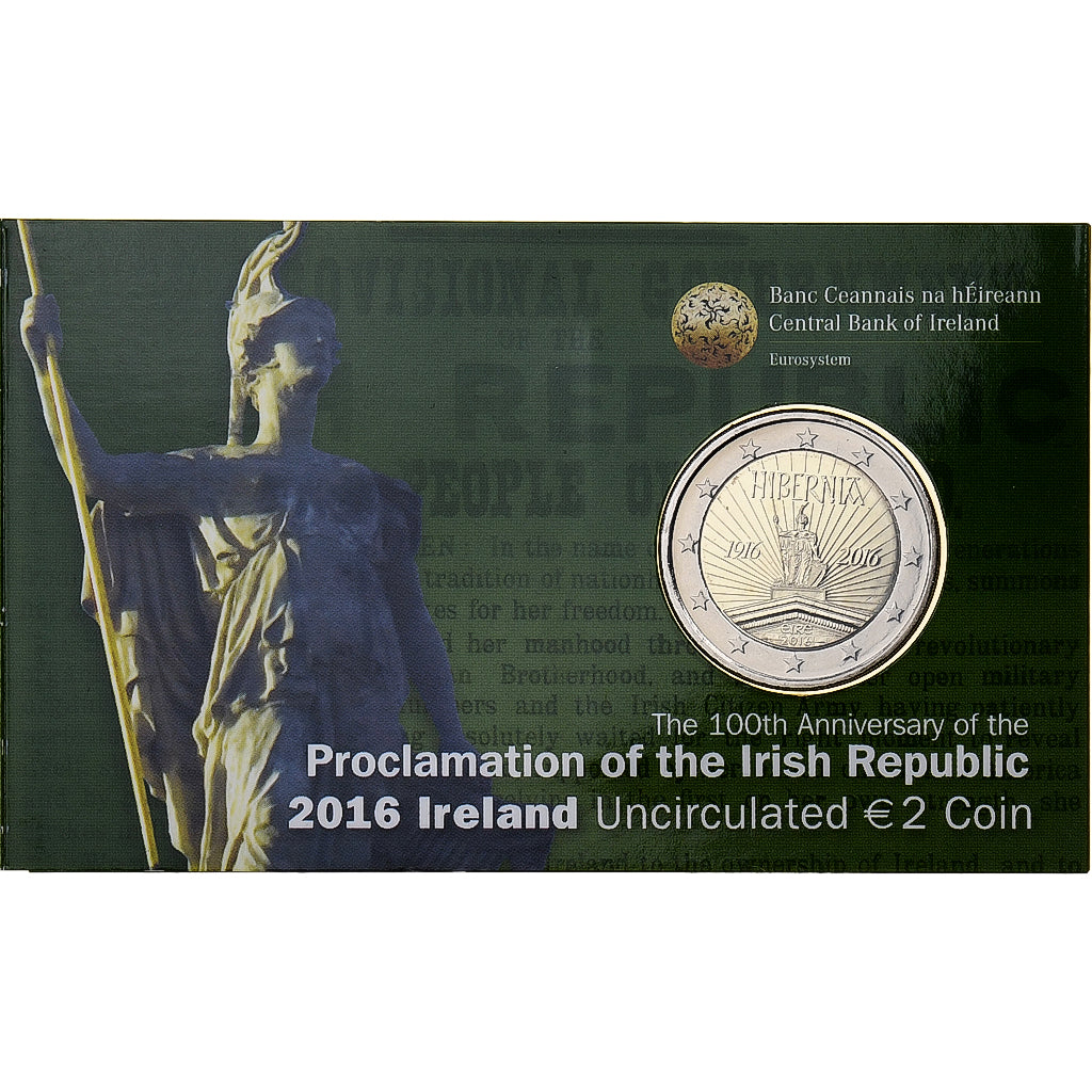 Irlandia, 
  
  2 euro, 
  
  Ausrufung der Irischen Republik