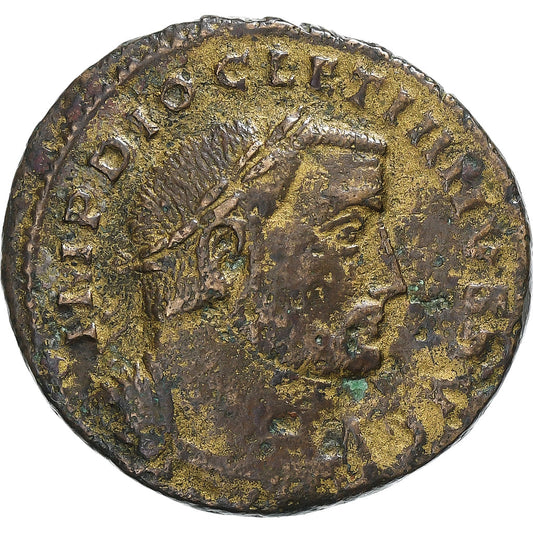 Dioklecjan, 
  
  Follis, 
  
  301-303