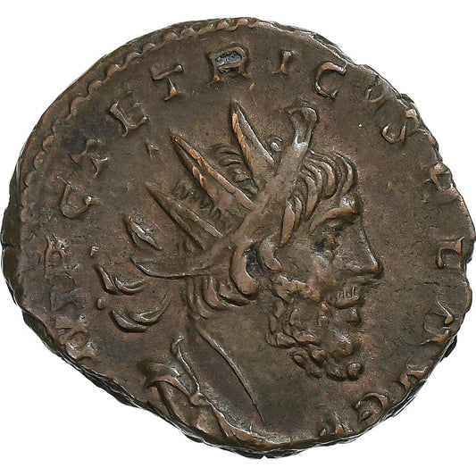 Tetricus I, 
  
  Antoninian, 
  
  271-272