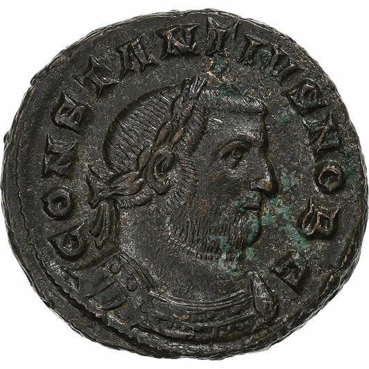 Konstancjusz I, 
  
  Follis, 
  
  305-307