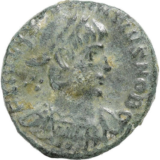 Konstancjusz II, 
  
  Follis, 
  
  335-337