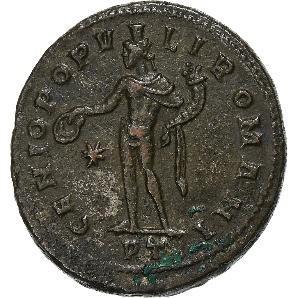 Maksymian, 
  
  Follis, 
  
  296-297