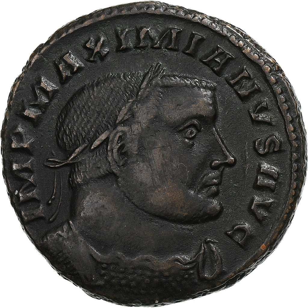 Maksymian, 
  
  Follis, 
  
  301-303