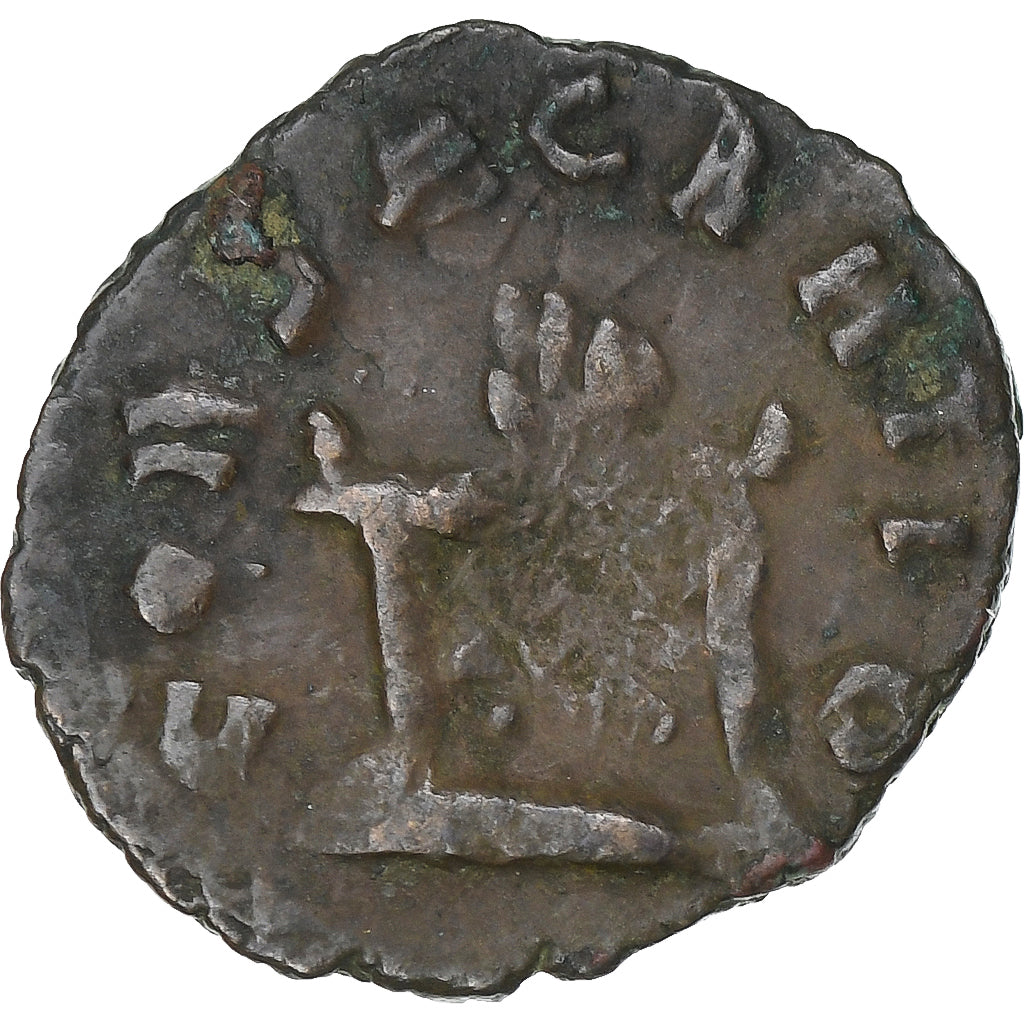 Divus Klaudiusz II Gothicus, 
  
  Antoninian, 
  
  271