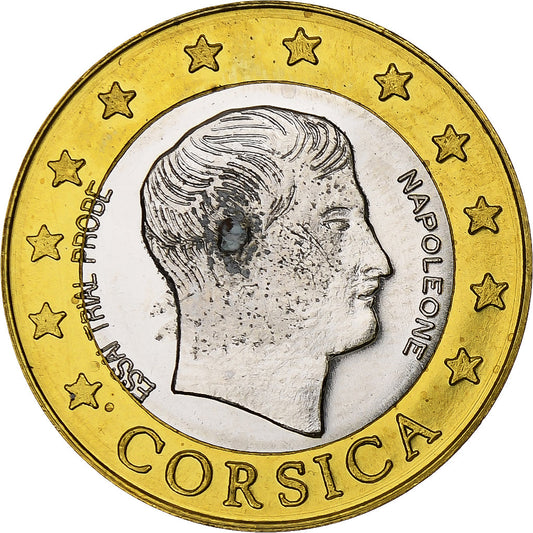 Francja, 
  
  Korsika, 
  
  2 euro