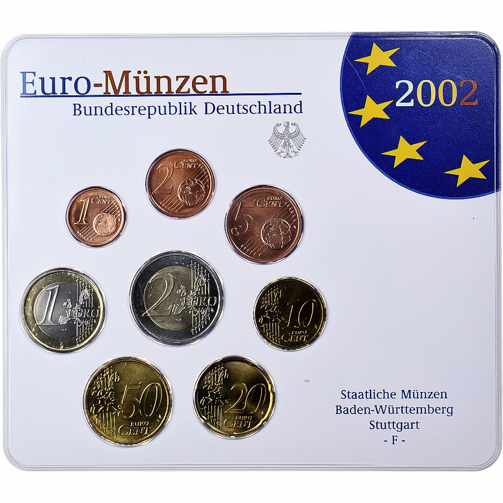 Niemcy, 
  
  1 cent za 2 euro, 
  
  BU