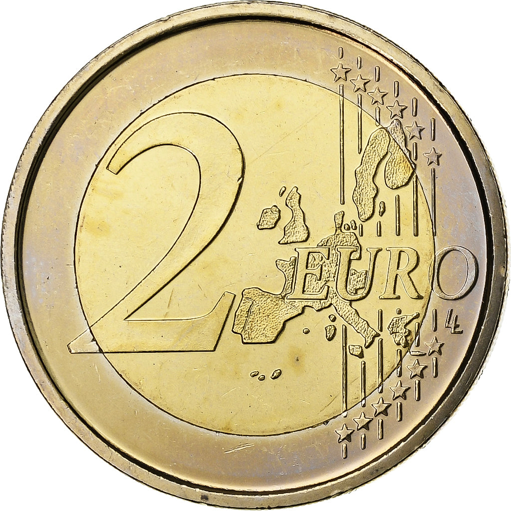 Hiszpan, 
  
  2 euro, 
  
  BU