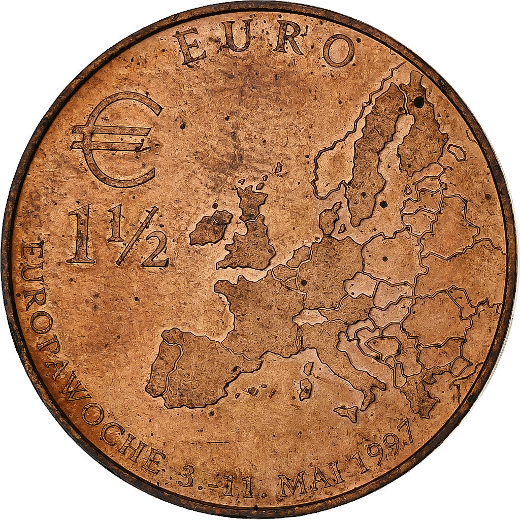 Niemcy, 
  
  1-1/2 Euro, 
  
  1997