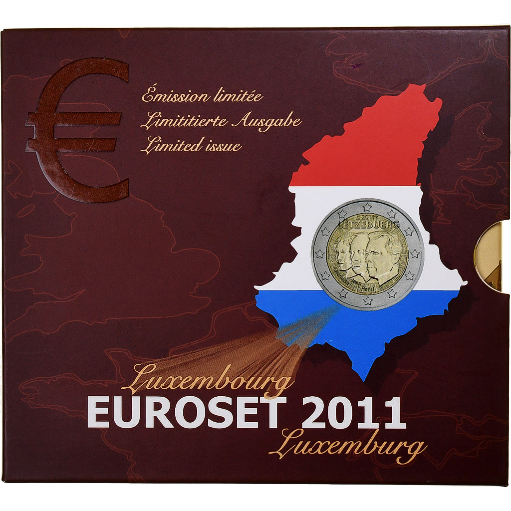 Luksemburg, 
  
  1 cent za 2 euro, 
  
  BU