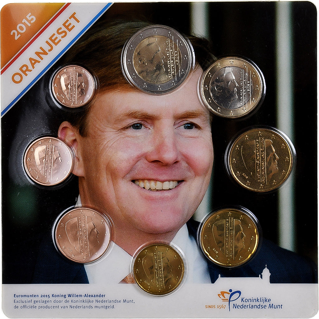 Niederlande, 
  
  Willem-Alexander, 
  
  1 cent za 2 euro