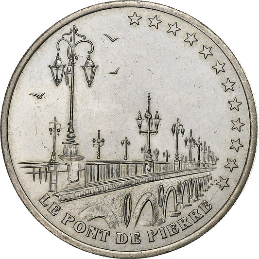 Francja, 
  
  2 Euro Bordeaux, 
  
  Le Pont de Pierre