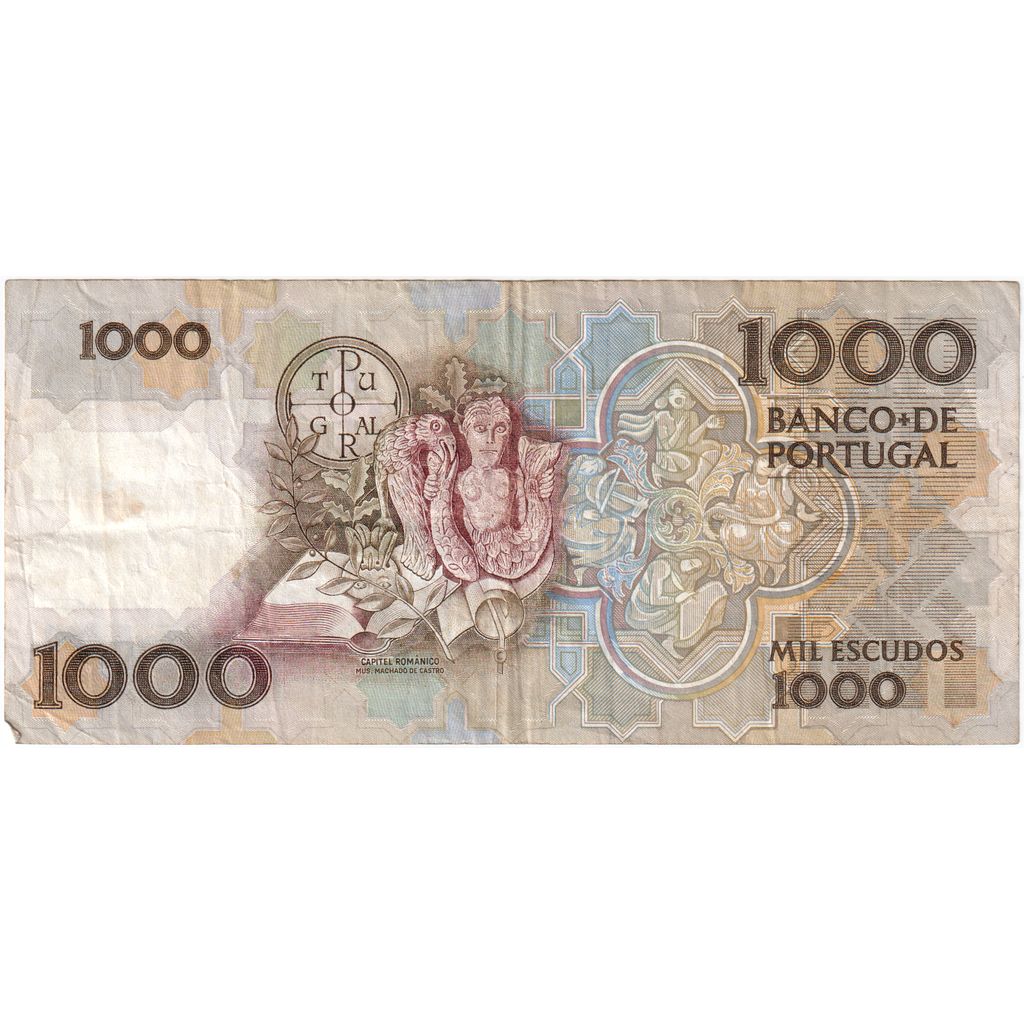 Portugalia, 
  
  1000 Escudo, 
  
  1987-09-03