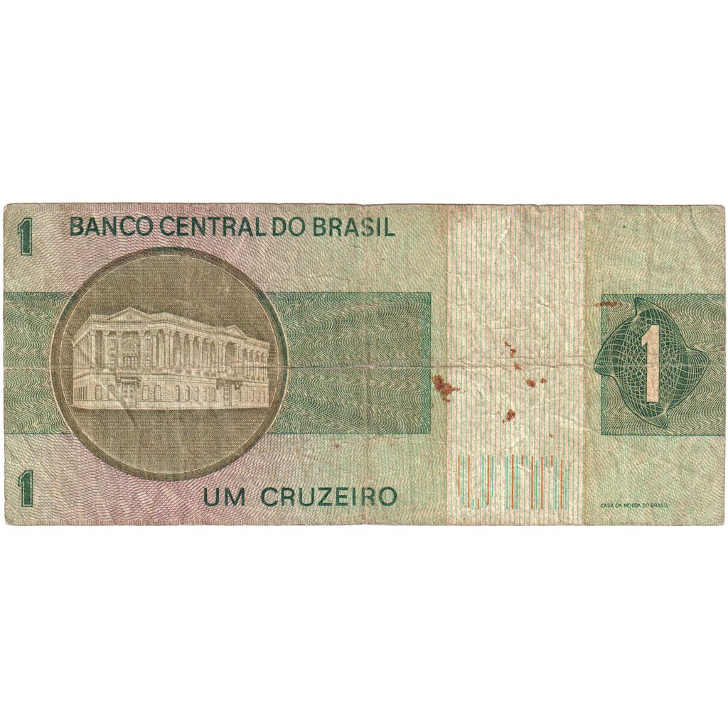 Brazylia, 
  
  1 Cruzeiro, 
  
  VF(20-25)