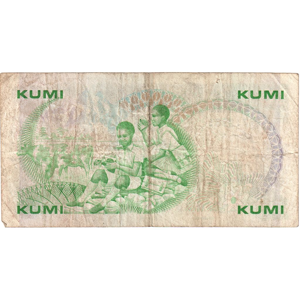 Kenia, 
  
  10 szylingów, 
  
  1982-01-01