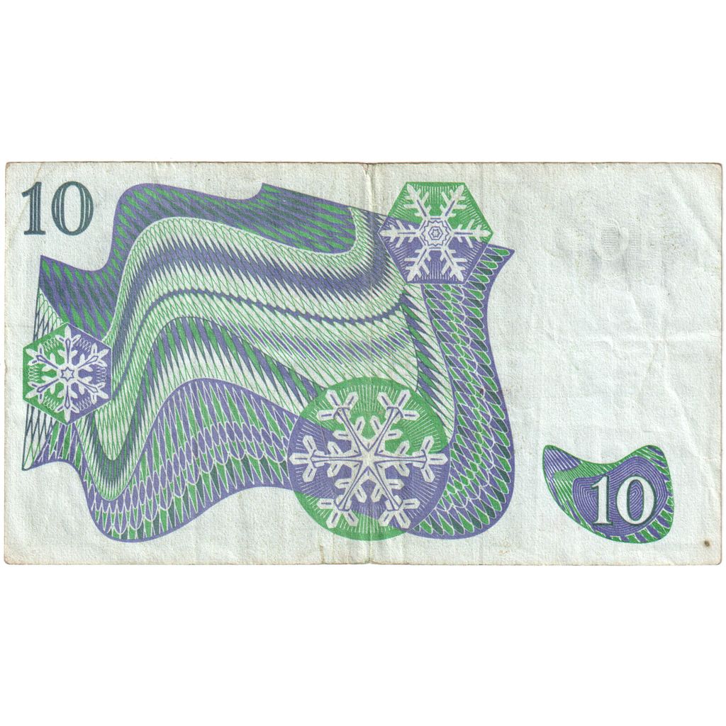 Szwecja, 
  
  10 koron, 
  
  1984