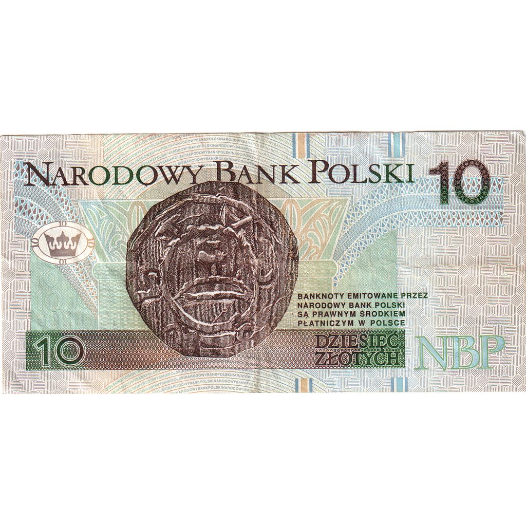 Polska, 
  
  10 złotych, 
  
  25.03.1994