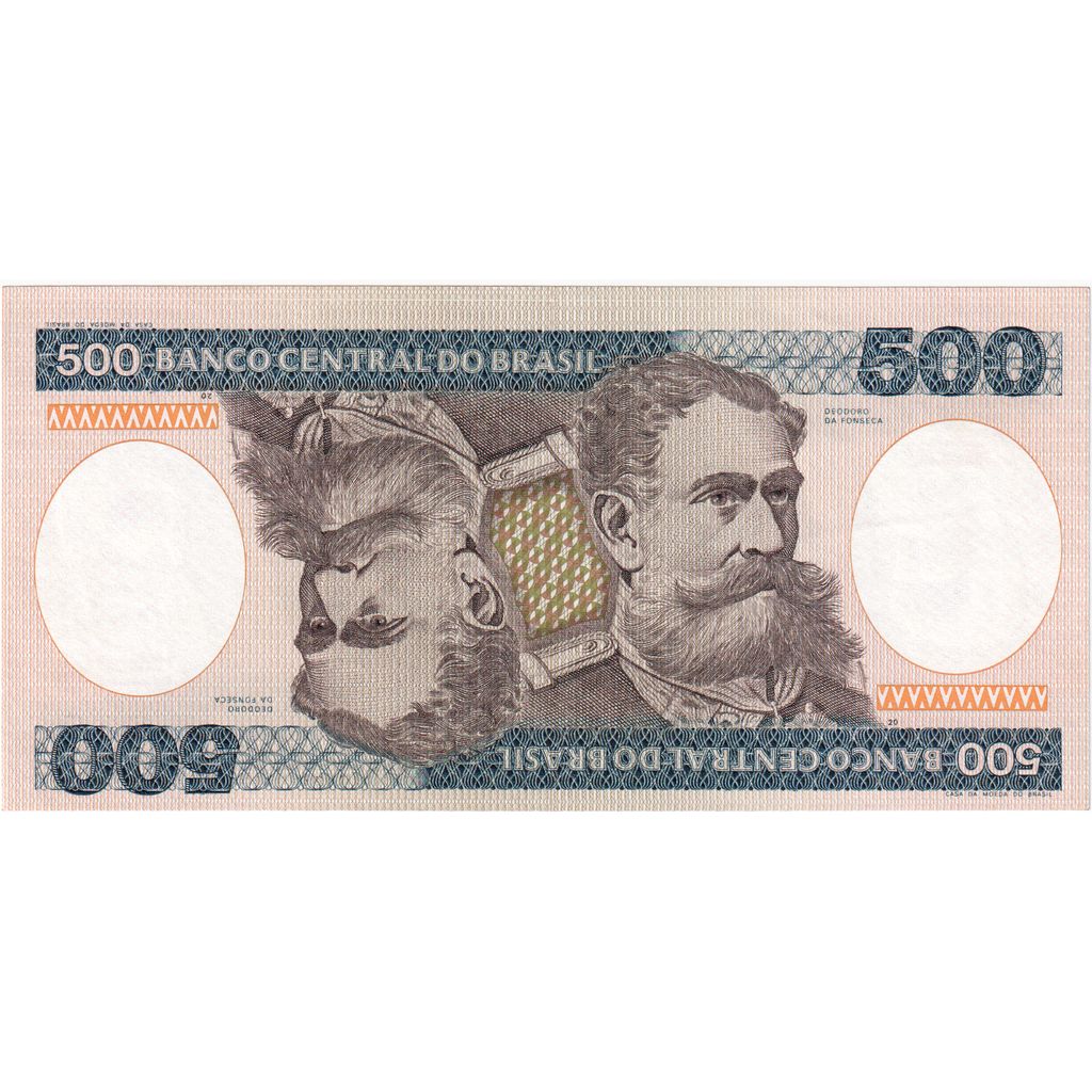 Brazylia, 
  
  500 Cruzeiros, 
  
  KM:200b