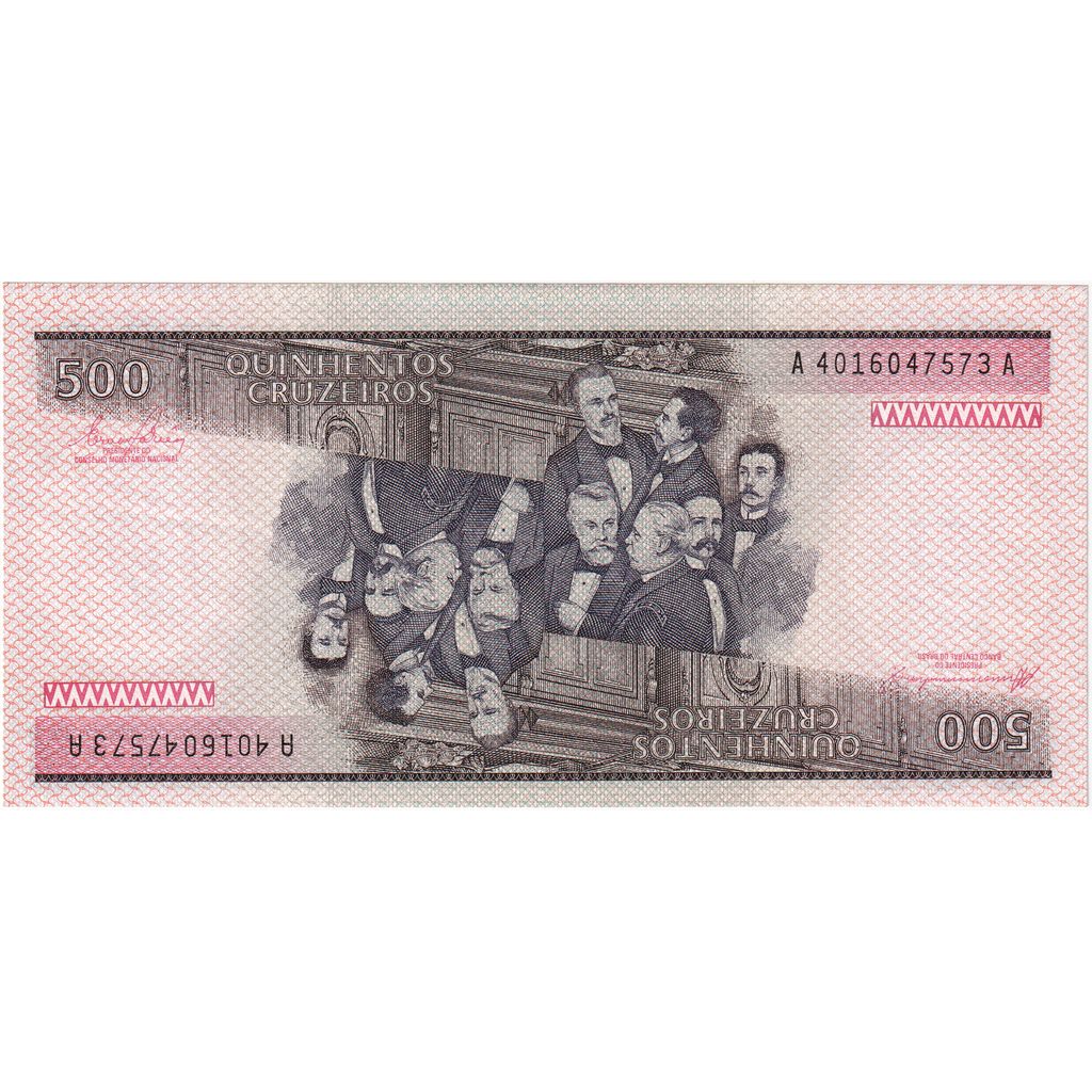 Brazylia, 
  
  500 Cruzeiros, 
  
  KM:200b