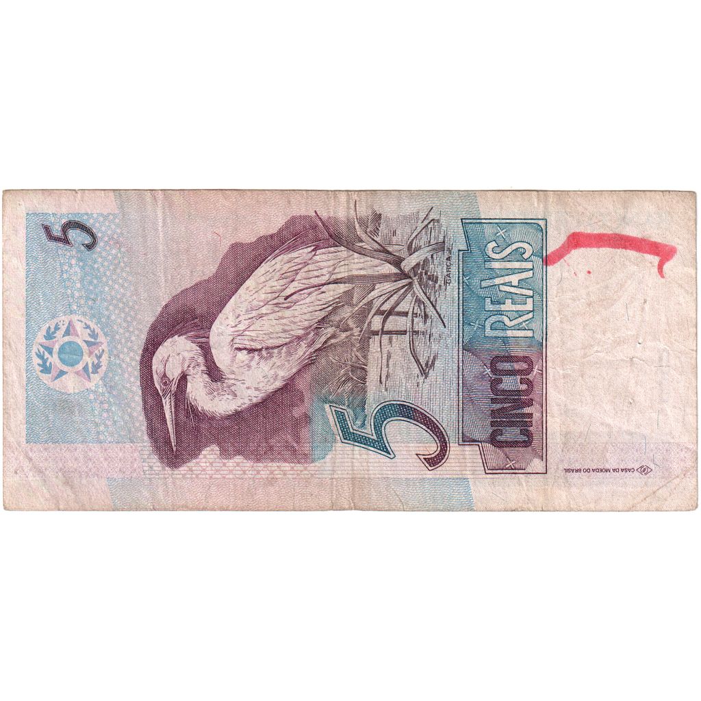 Brazylia, 
  
  5 reali, 
  
  2010