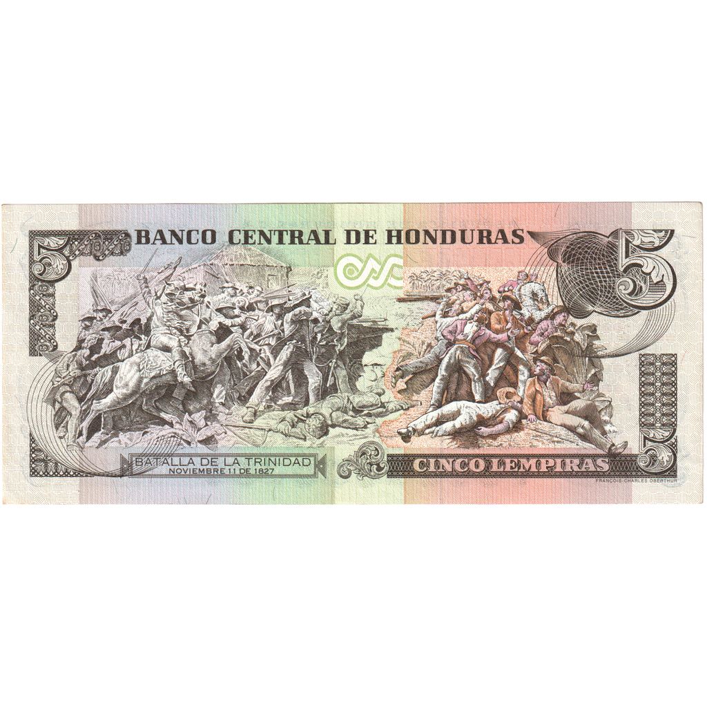 Honduras, 
  
  5 Lempir, 
  
  WF(40-45)