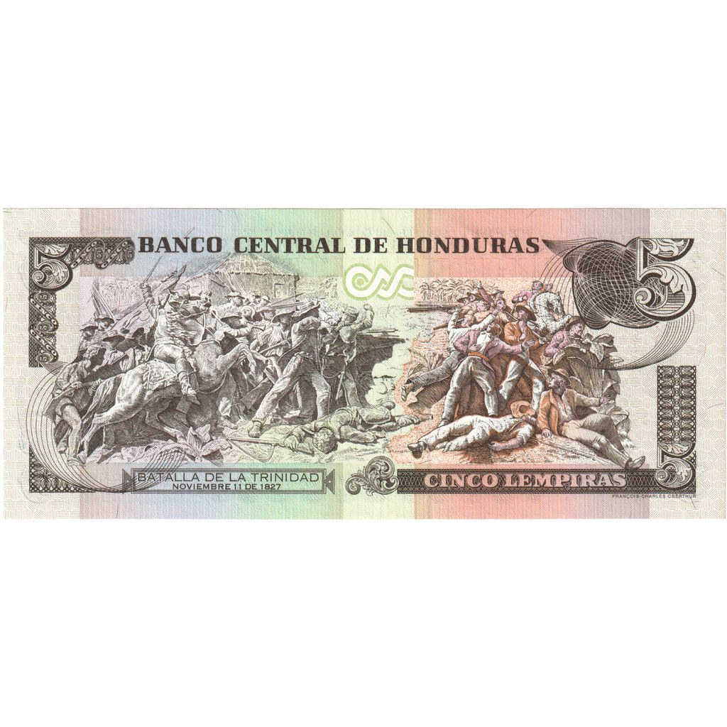 Honduras, 
  
  5 Lempir, 
  
  12.12.1996