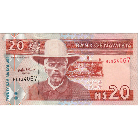 Namibia, 
  
  20 dolarów Namibii, 
  
  UNC(65-70)