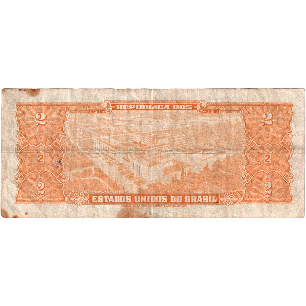 Brazylia, 
  
  2 Cruzeiros, 
  
  VF(30-35)